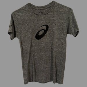 ASICS Heather Gray Short Sleeve Tee